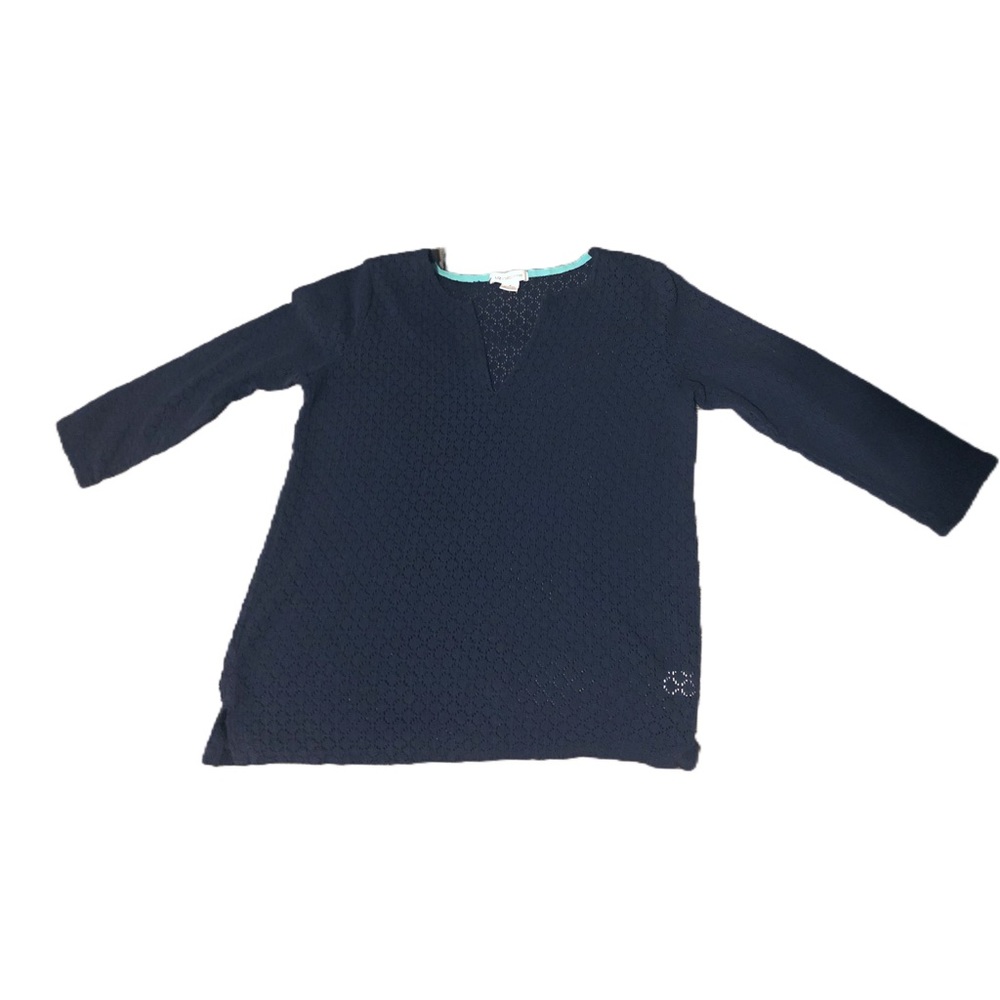 Liz Claiborne Navy top